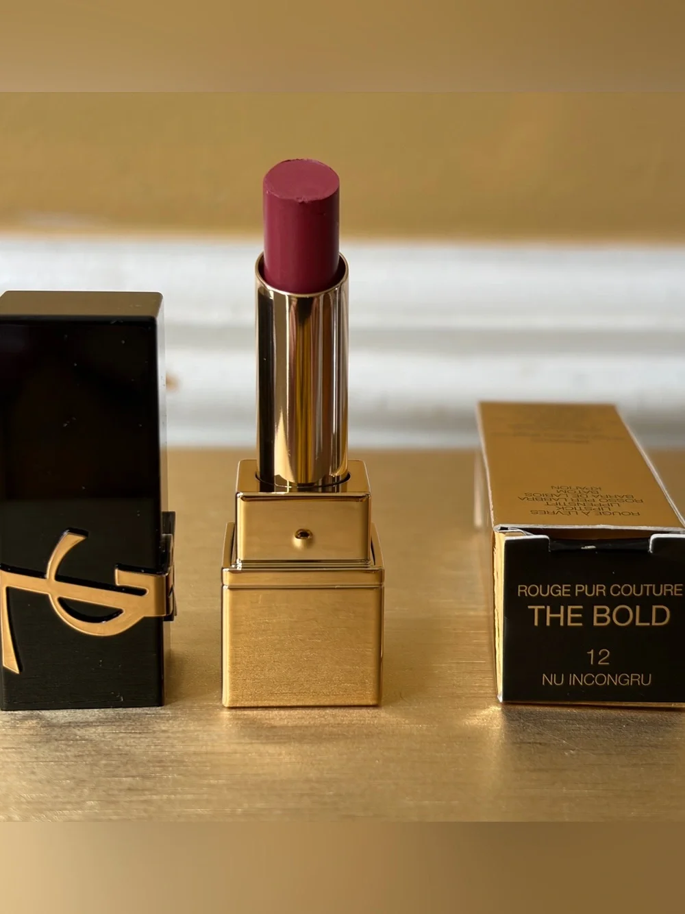 Rouge Pur Couture The Bold Lipstick - 12 Nu Incongru Yves Saint Laurent 0.8 oz
